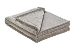 como Fleecedecke Zopf | Taupe | Möbel Höffner