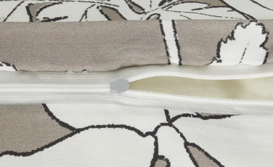 Como Green Mako-Satin Bettwäsche Blätter | Höffner