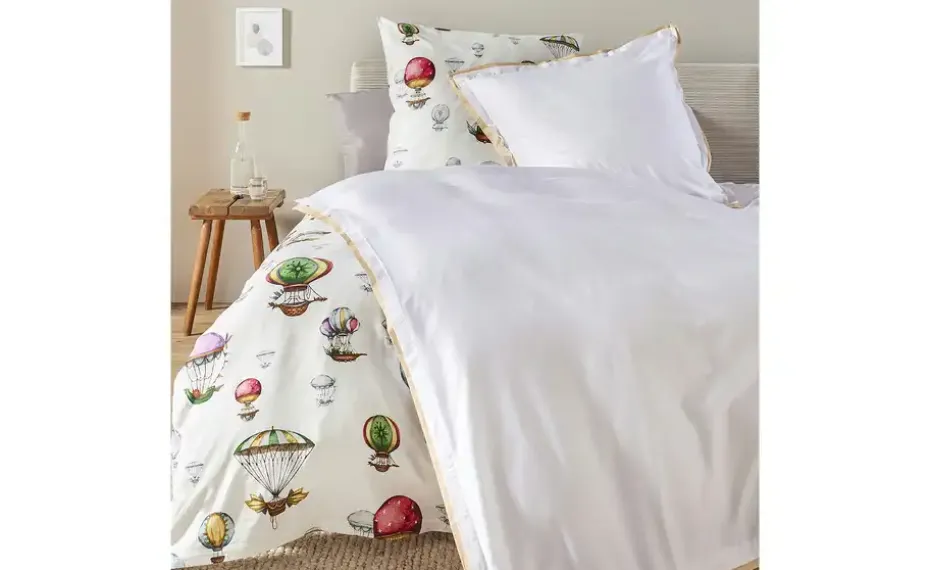 Como Green Mako-Satin Bettwäsche Ballon | Möbel Höffner