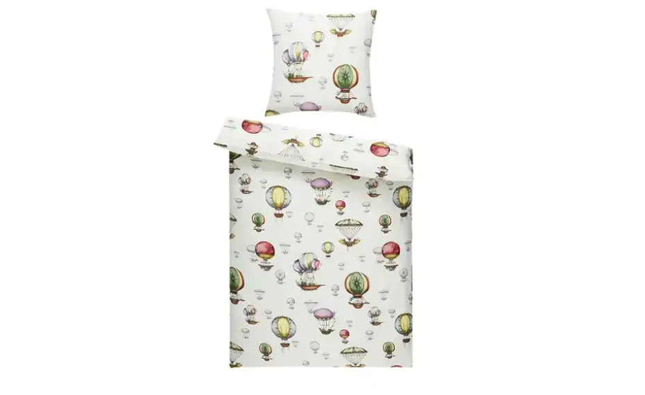 Como Green Mako-Satin Bettwäsche Ballon | Möbel Höffner