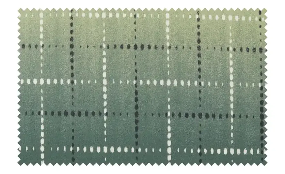 Como Green Renforcé Bettwäsche Streifen | Grün