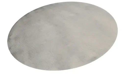 como Hochflorteppich Bunny | Ø 80 cm, Grau | Höffner