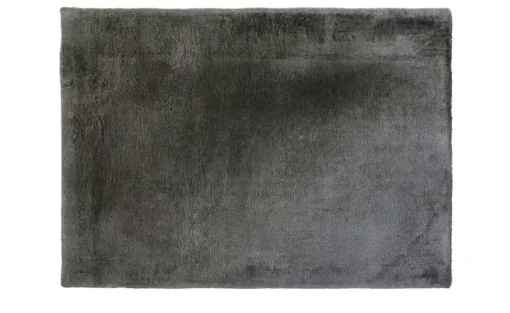 como Hochflorteppich Dream | Silbergrau, 80x150 cm