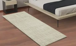 como Hochflorteppich Stone Soft | Cappuccino, 80x150 cm