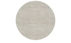 como Hochflorteppich Stone Soft | Taupe, Ø 160 cm