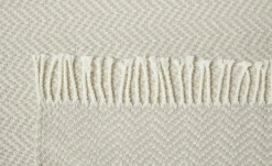 como Jacquard Plaid Zick Zack | Taupe, Creme | Höffner