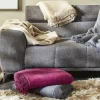 como Jacquard-Decke Flow | Beige, Braun | Möbel Höffner
