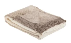como Jacquard-Decke Flow | Beige, Braun | Möbel Höffner