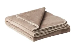 como Jacquard-Wendewohnplaid Hanna | Taupe, Sand