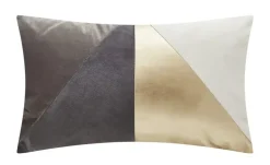 como Kissen Chantal | Grau, Goldfarben, Creme | Höffner