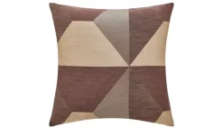 como Kissen Sechseck | Rotbraun, Beige | Möbel Höffner