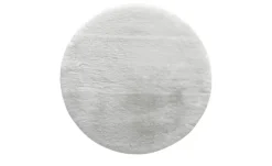 como Kunstfell Bunny Premium | Silbergrau, Ø 80 cm
