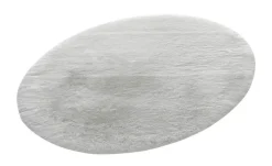 como Kunstfell Bunny Premium | Silbergrau, Ø 80 cm