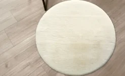 como Kunstfell Bunny Premium | Beige, Ø 80 cm | Höffner
