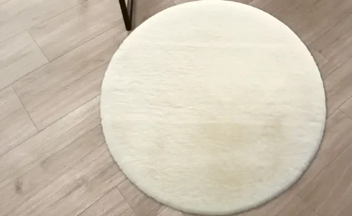 como Kunstfell Bunny Premium | Beige, Ø 80 cm | Höffner