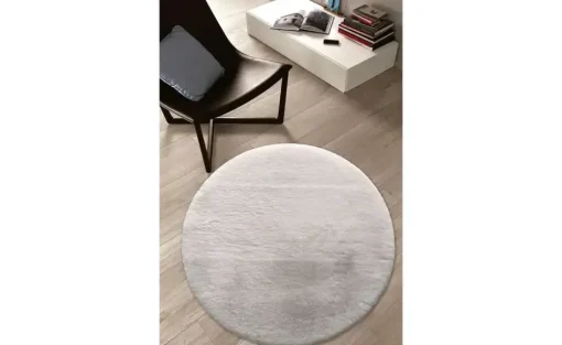 como Kunstfell Bunny Premium | Champagner, Ø 80 cm