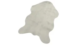 como Kunstfell Long Shape | Silbergrau, 60x90 cm