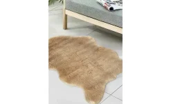 como Kunstfell Long Shape | Cappuccino, 60x90 cm