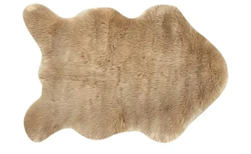 como Kunstfell Long Shape | Cappuccino, 60x90 cm