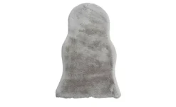 como Kunstfell Tierfellform Bunny Soft | silberfarben