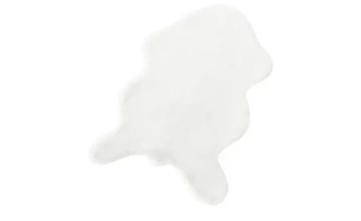 como Kunstfell Tierfellform Bunny Soft 60 x 90 | Weiß