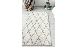 como Kurzflorteppich Cross Soft | 80x150 cm, rechteckig