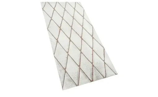 como Kurzflorteppich Cross Soft | 80x150 cm, rechteckig