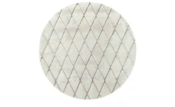 como Kurzflorteppich Cross Soft | Ø 160 cm, rund