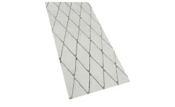 como Kurzflorteppich Cross Soft | 80x150 cm, rechteckig