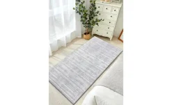 como Kurzflorteppich Flat Beauty Uni | Grau, 80x150 cm