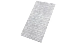 como Kurzflorteppich Flat Beauty Uni | Grau, 80x150 cm
