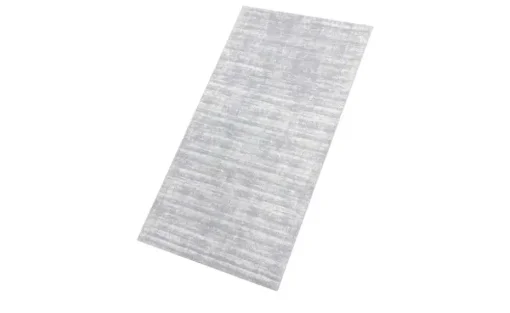 como Kurzflorteppich Flat Beauty Uni | Grau, 80x150 cm