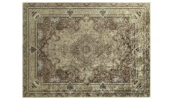 como Kurzflorteppich Flat Beauty Oriental | Goldfarben, Rot, 200x300 cm