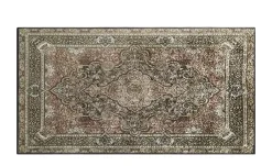 como Kurzflorteppich Flat Beauty Oriental | Schwarz, Rot, 80x150 cm