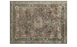como Kurzflorteppich Flat Beauty Oriental | Schwarz, Rot, 200x300 cm