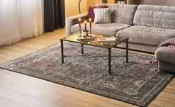 como Kurzflorteppich Flat Beauty Oriental | Schwarz, Rot, 200x300 cm