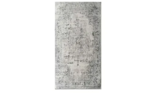 como Kurzflorteppich Flat Beauty | Grau, 80x150 cm