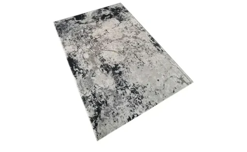 como Kurzflorteppich Velvet | Silbergrau, Grau, 200x300 cm