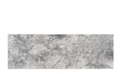 como Kurzflorteppich Velvet | Silbergrau, 66x200 cm