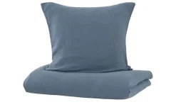 como Musselin Bettwäsche | Blau, 135x200 cm, 80x80 cm