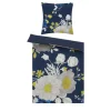 como Satin Wende-Bettwäsche Blue Rose | Möbel Höffner