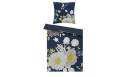 como Satin Wende-Bettwäsche Blue Rose | Möbel Höffner