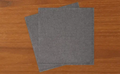 como Serviette Serviette Leinen-Effekt | Anthrazit