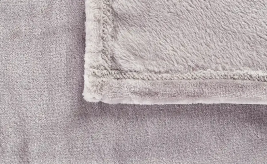 como Soft Flauschdecke Mirabelle | Lilagrau | Höffner