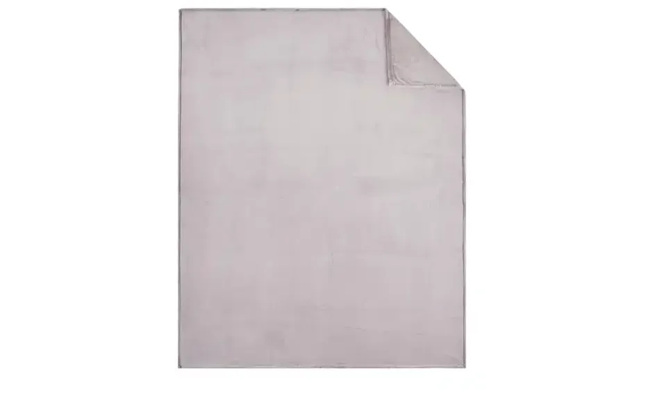 como Soft Flauschdecke Mirabelle | Lilagrau | Höffner