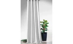como verdunklungs thermo 245 x 135 cm (HxB) Ösenschal | silberfarben