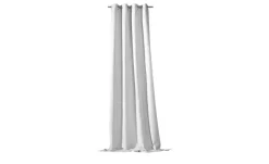 como verdunklungs thermo 245 x 135 cm (HxB) Ösenschal | silberfarben