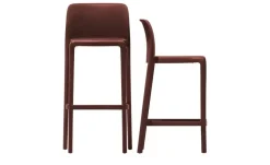 Connubia Barhocker  stapelbar Bayo | Bordeauxrot, 76 cm