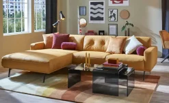 Couchtisch aus Glas Tessera | 108 cm, Grau | Höffner