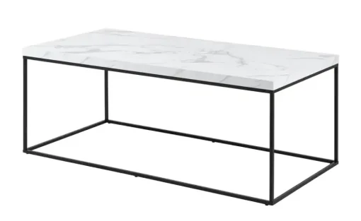 Couchtisch Campalto | Marmoroptik, Weiß | Möbel Höffner